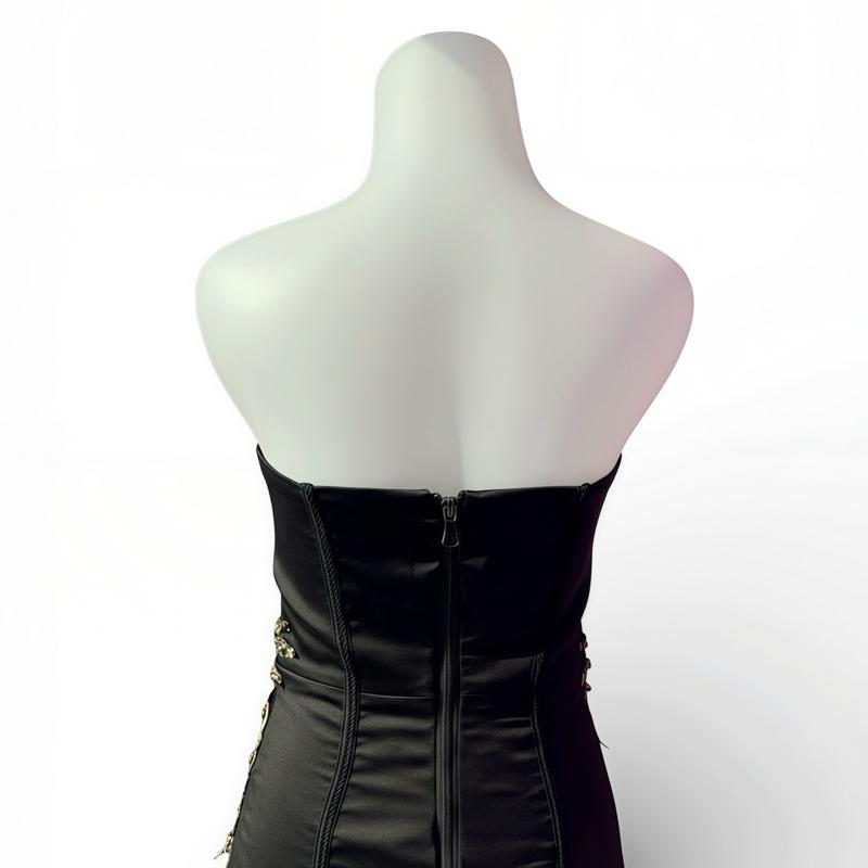 Rewear Station Elegant Evening Tube Mini Dress Ready Stock Malaysia Cantik Baju Wanita
