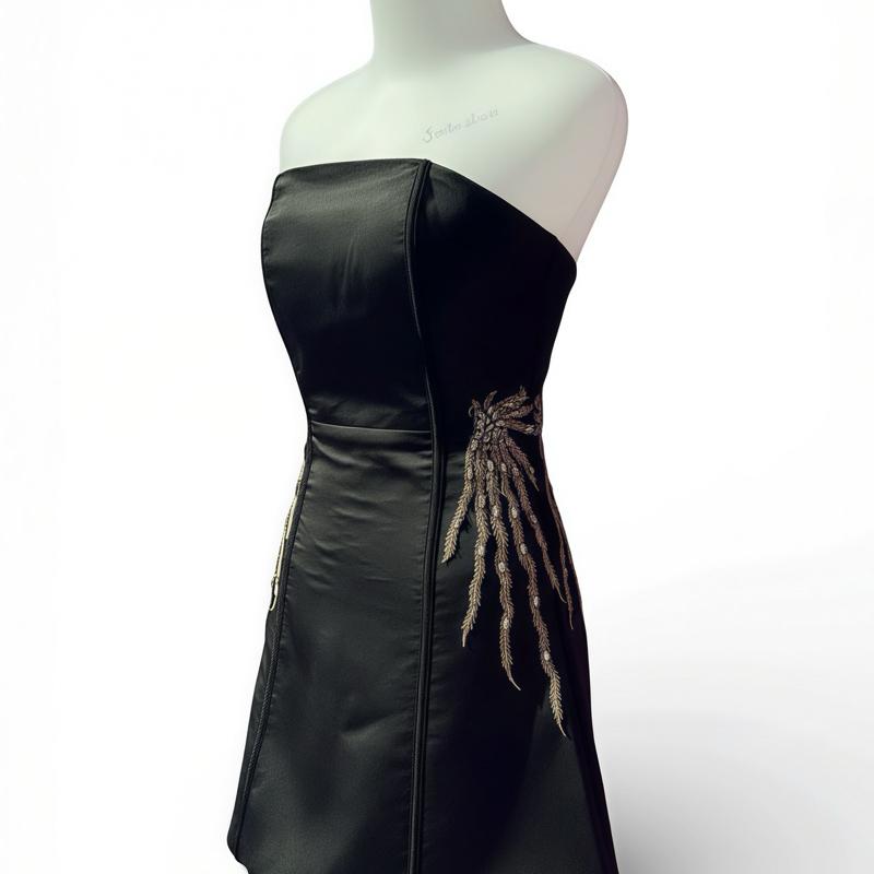 Rewear Station Elegant Evening Tube Mini Dress Ready Stock Malaysia Cantik Baju Wanita