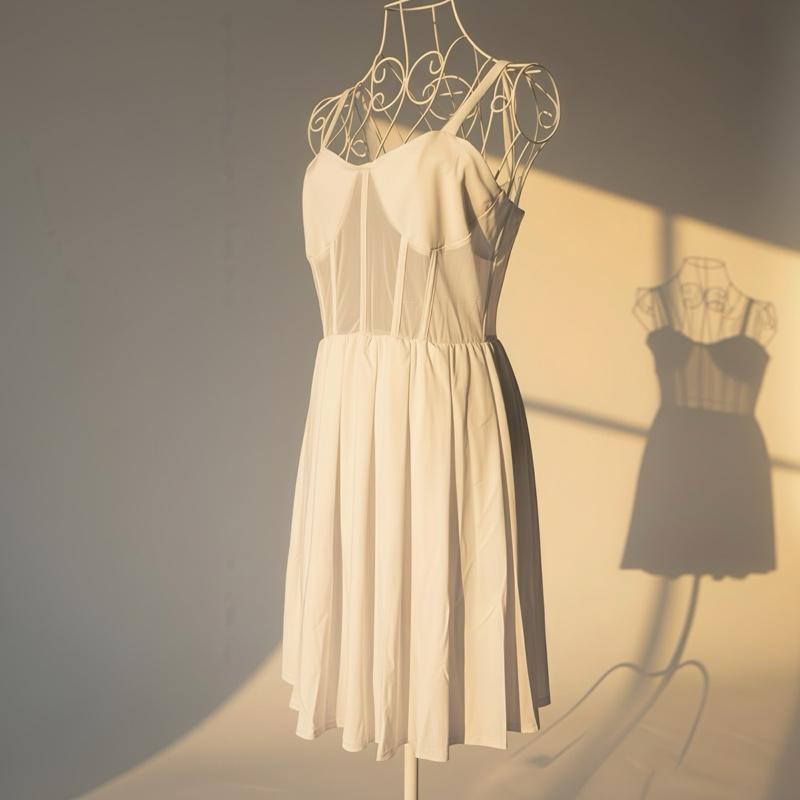 Women’s stylish short sleeved elegoant modern dress