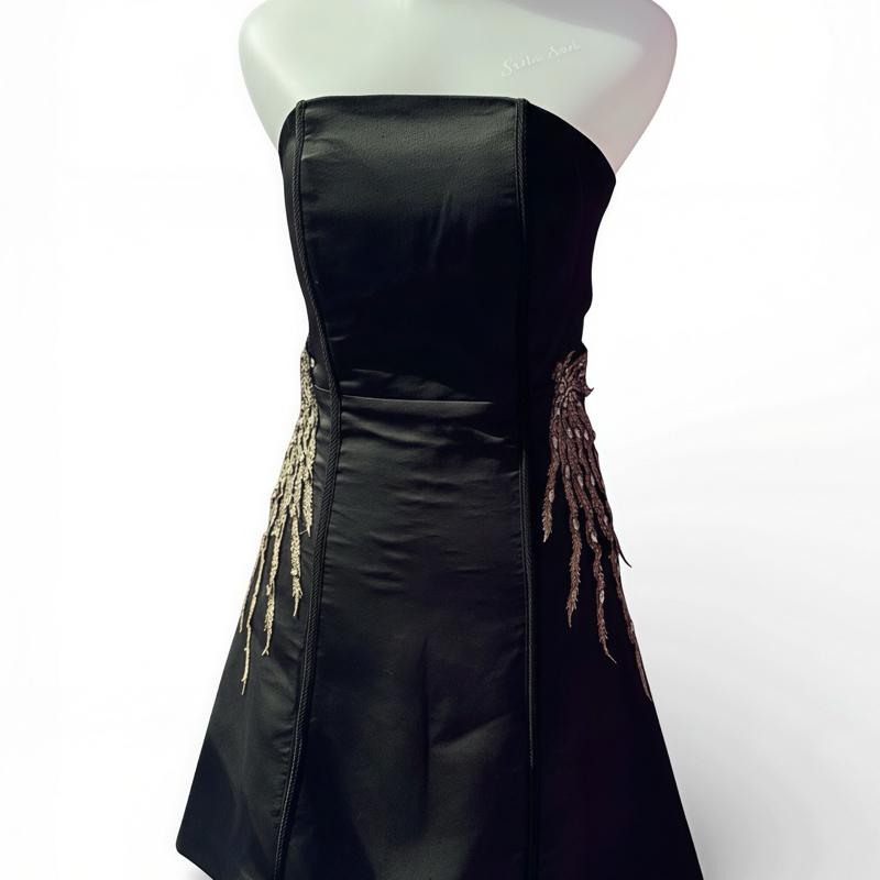Rewear Station Elegant Evening Tube Mini Dress Ready Stock Malaysia Cantik Baju Wanita